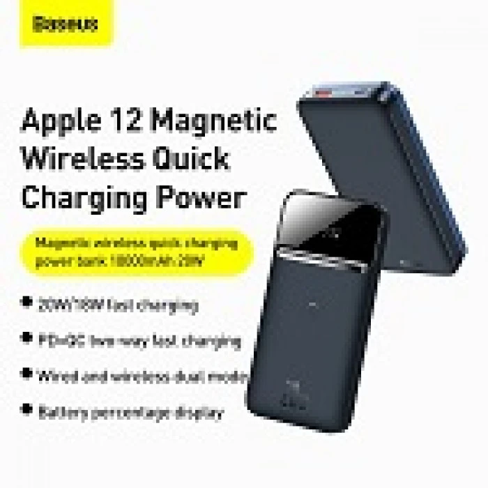 Baseus 10000mAh Portable 20W Magnetic Wireless Charger Power Bank preview